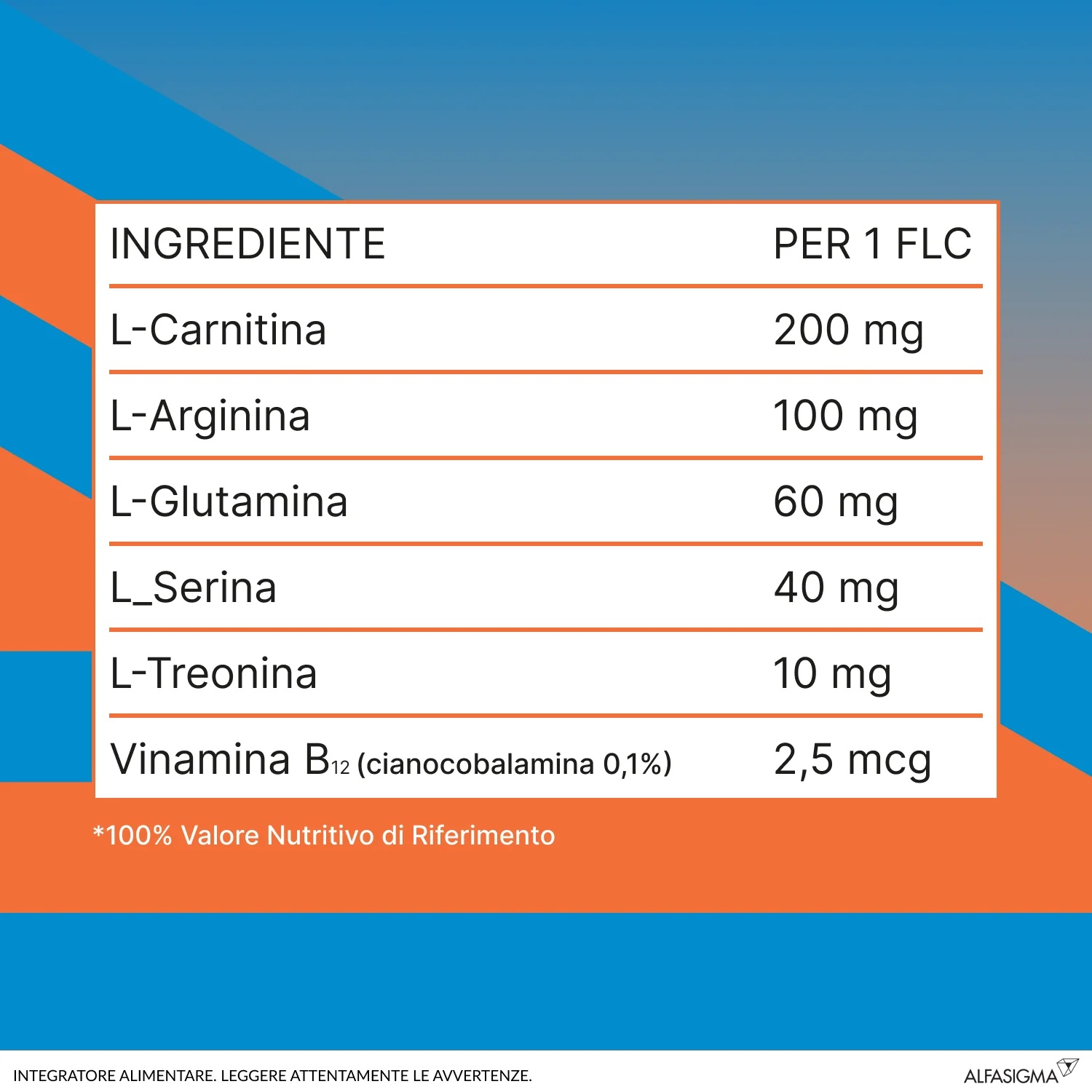 ALFASIGMA Rekord B12 Plus 10 flacons contre la fatigue physique et mentale