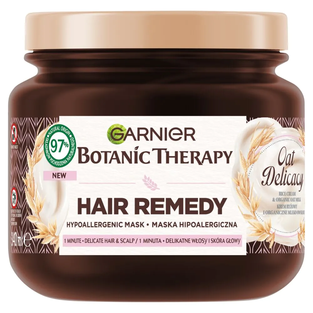 Garnier Botanic Therapy Maska do włosów, Oat Delicacy TEST