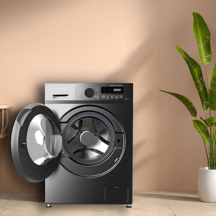 Lavadora de carga frontal GEDTECH GLL71200BL - 7 kg - 1200 rpm - 16 programas - Eco - Intensivo - Rápido - Muy bajo consumo