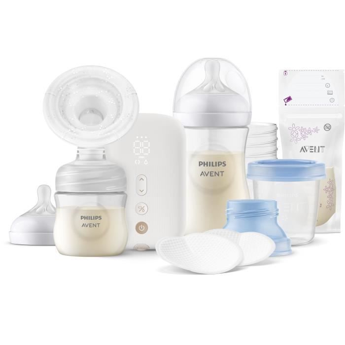 Kit tiralatte elettrico - PHILIPS - Ricaricabile - Semplice - Movimento naturale