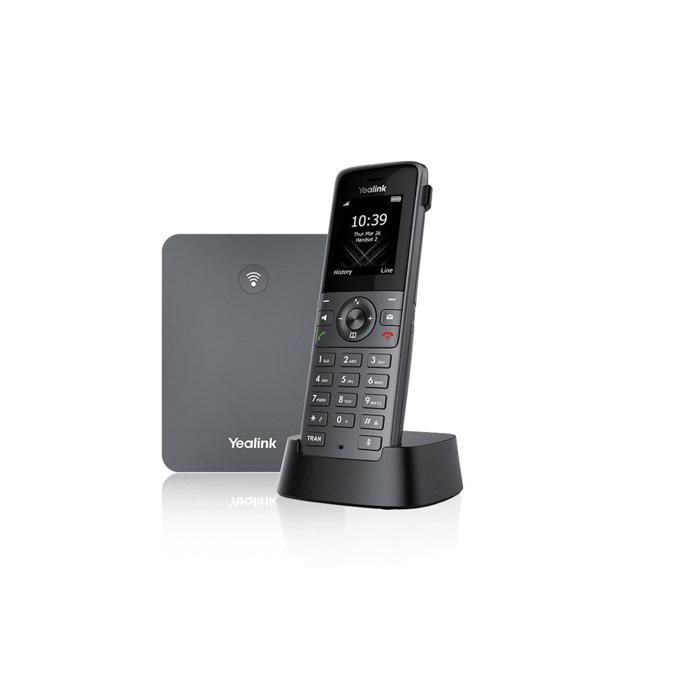Teléfono IP YEALINK W73h - Inalámbrico - Pantalla TFT - 100 entradas en el directorio
