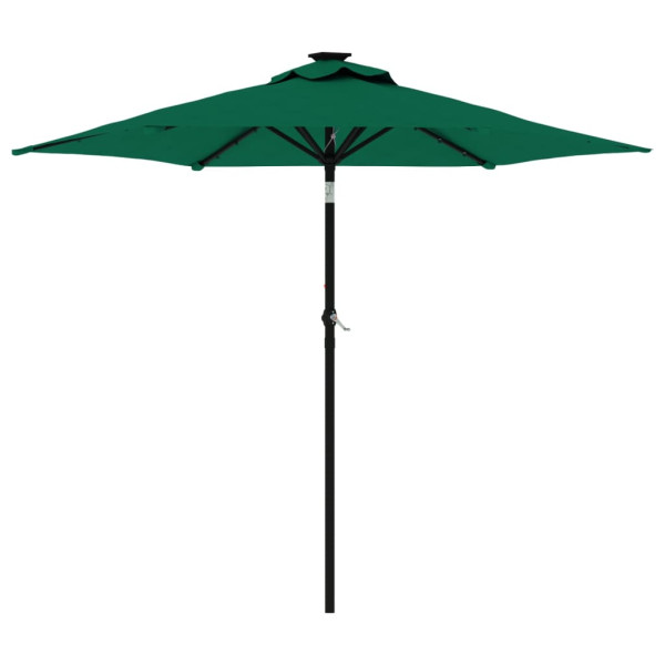 Parasol ogrodowy Zielony  vidaXL