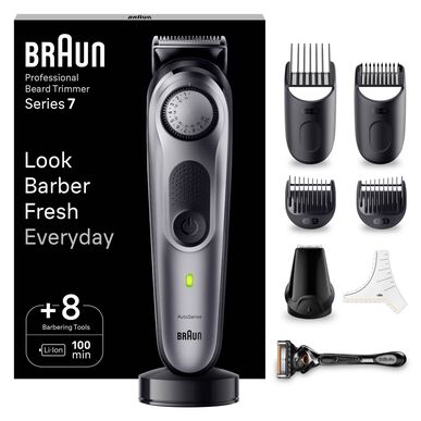 Braun Professional Beard Trimmer Series 7 BT7420 -partatrimmeripakkaus 1 kpl 1 kpl