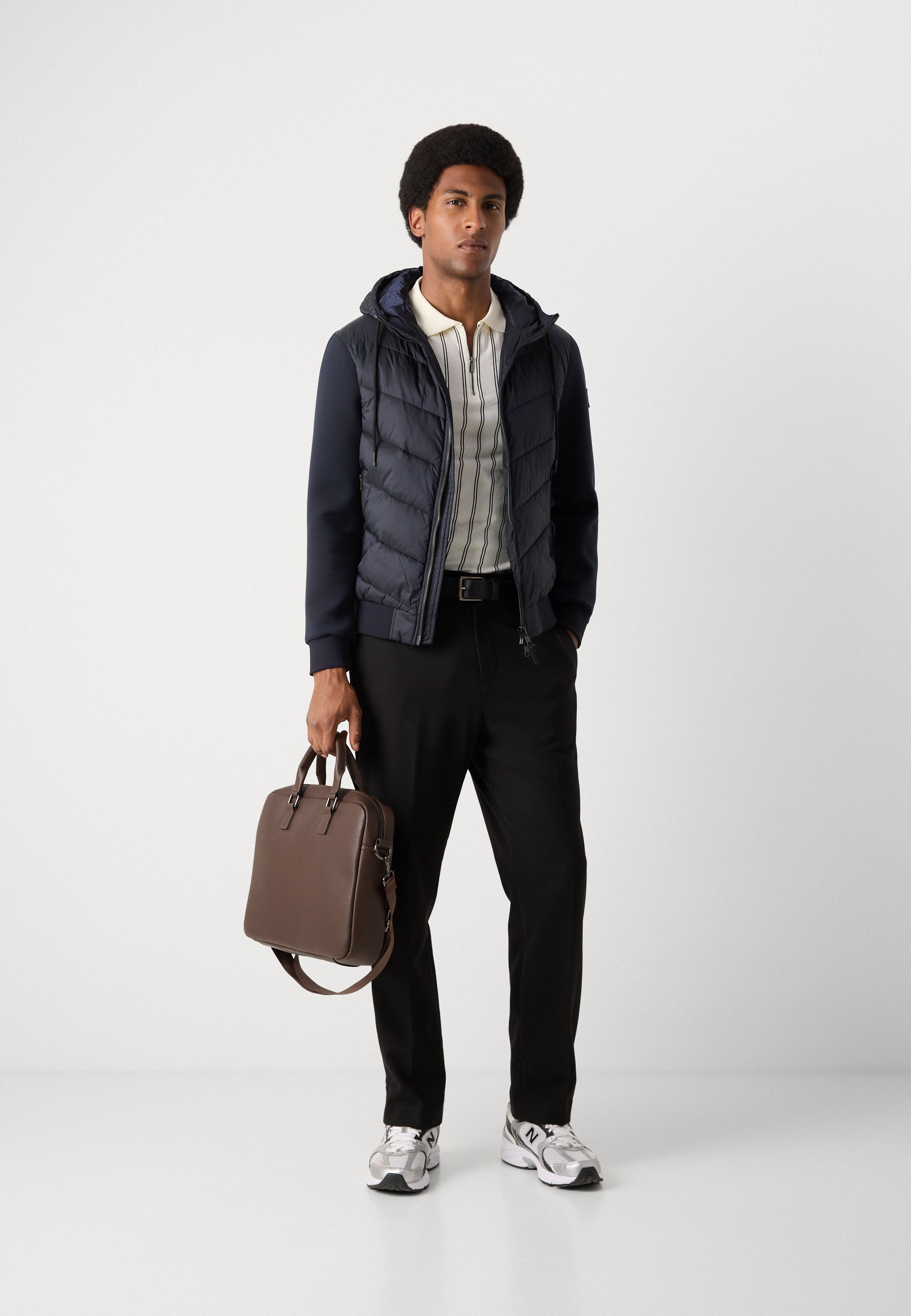Sweat-shirt zippé Antony Morato SLIM FIT - bleu foncé