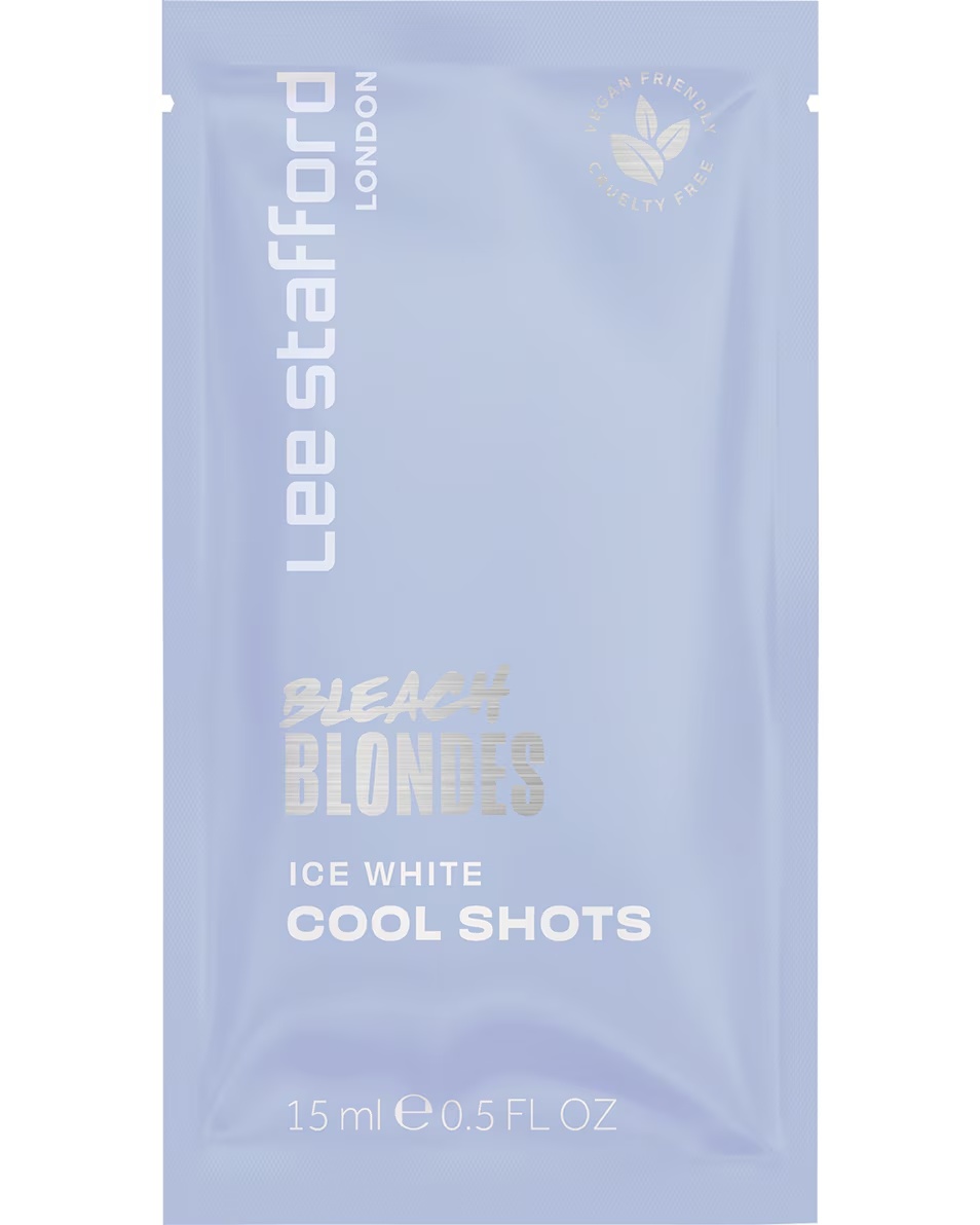 LEE STAFFORD DECOLORANT BLOND ICE WHITE COOL SHOTS