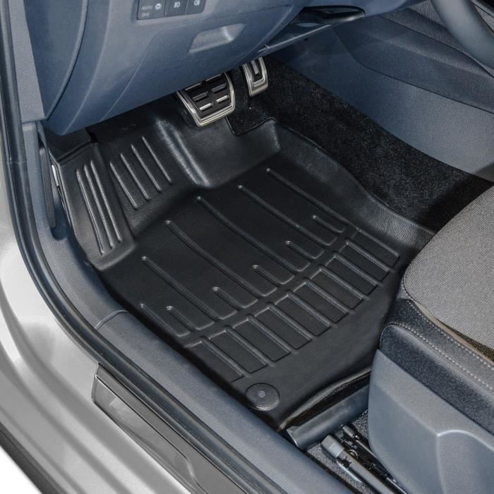 Tappetini in gomma premium - SCOUTT - Toyota Prius 2009-2015 - Design 3D - Resistenti - Flessibili