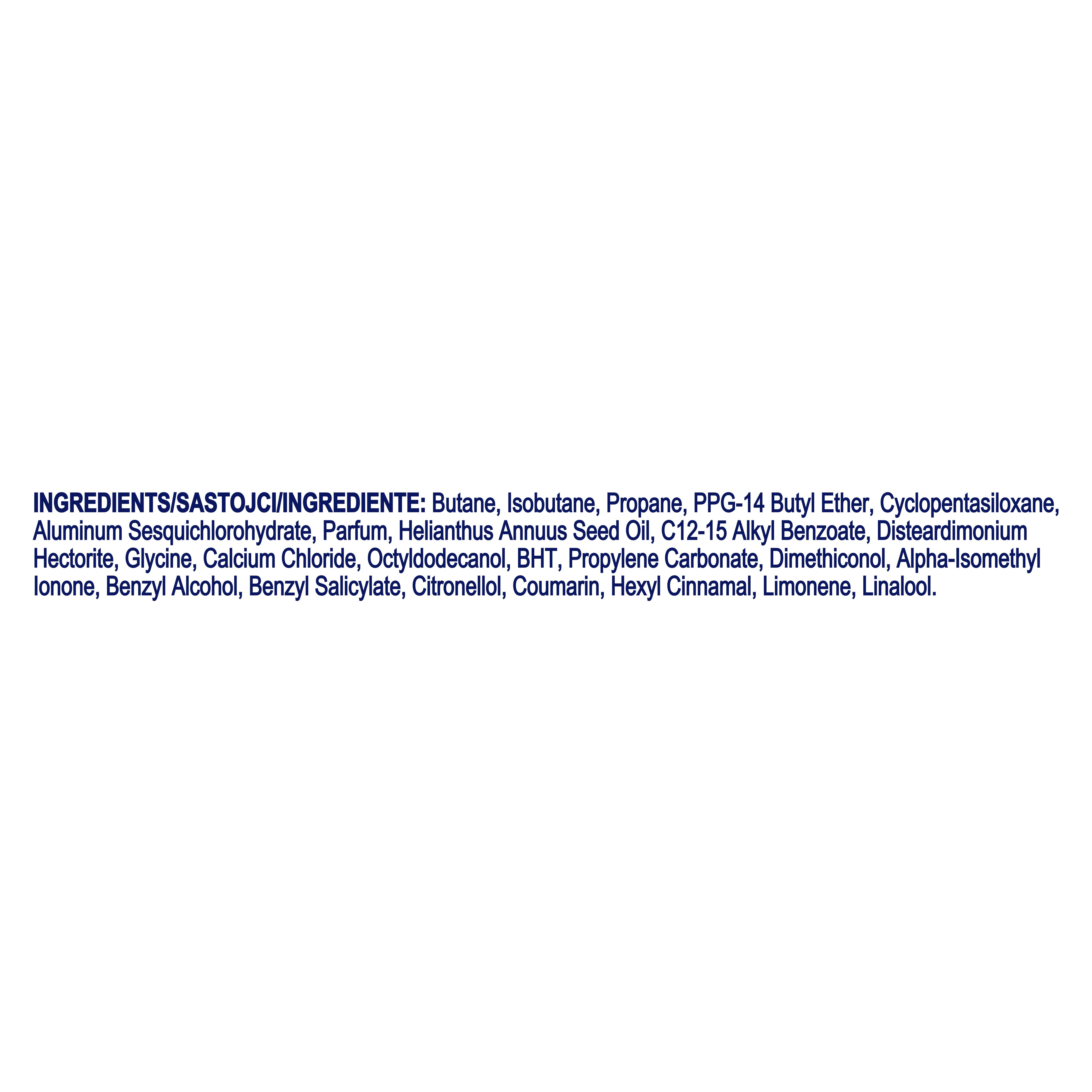 Dezodorant proti potenju v spreju Advanced Care Cucumber Dezodoranti v spreju