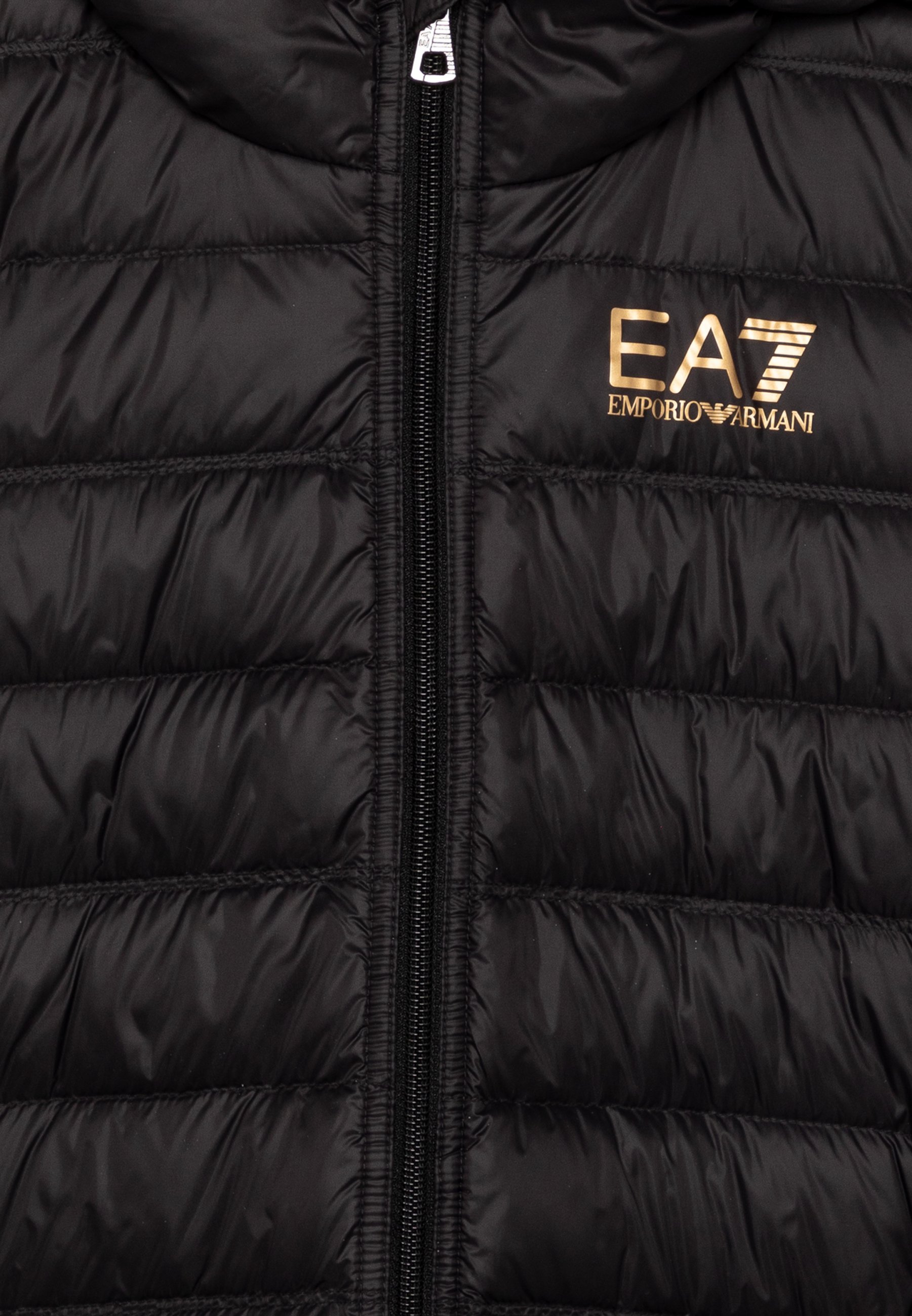 EA7 Emporio Armani GIACCA UNISEX - Giacca imbottita - nero/oro