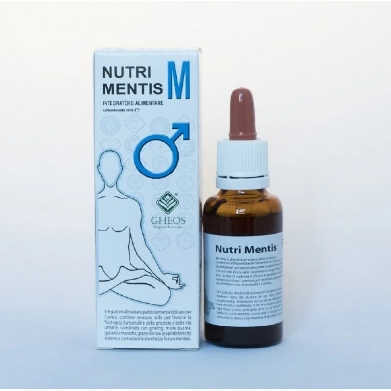 GHEOS Nutri Mentis M 30 ml Função de próstata