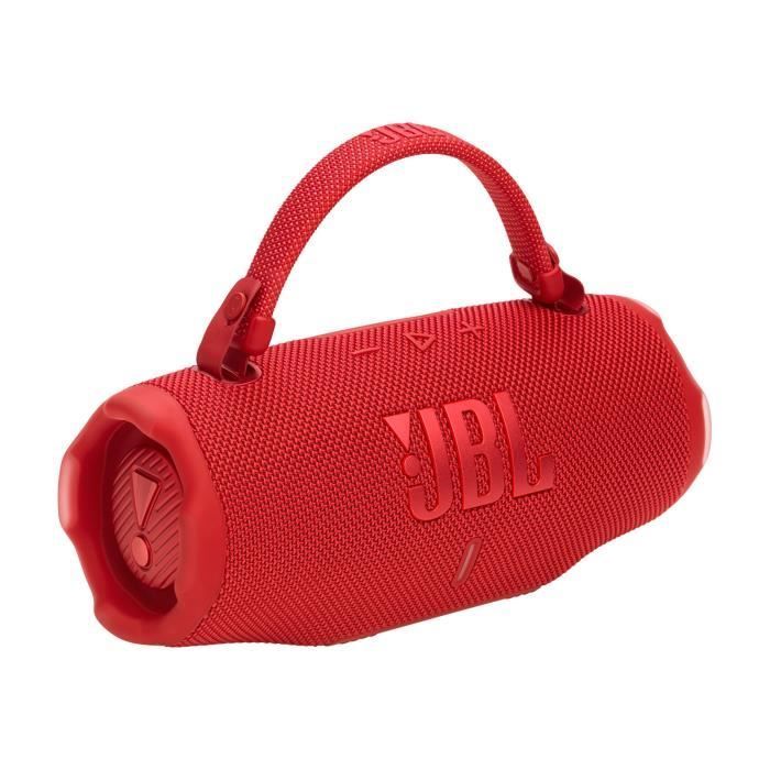 Altavoz portátil Bluetooth JBL Charge 6 - Rojo - Resistente al agua y a las caídas