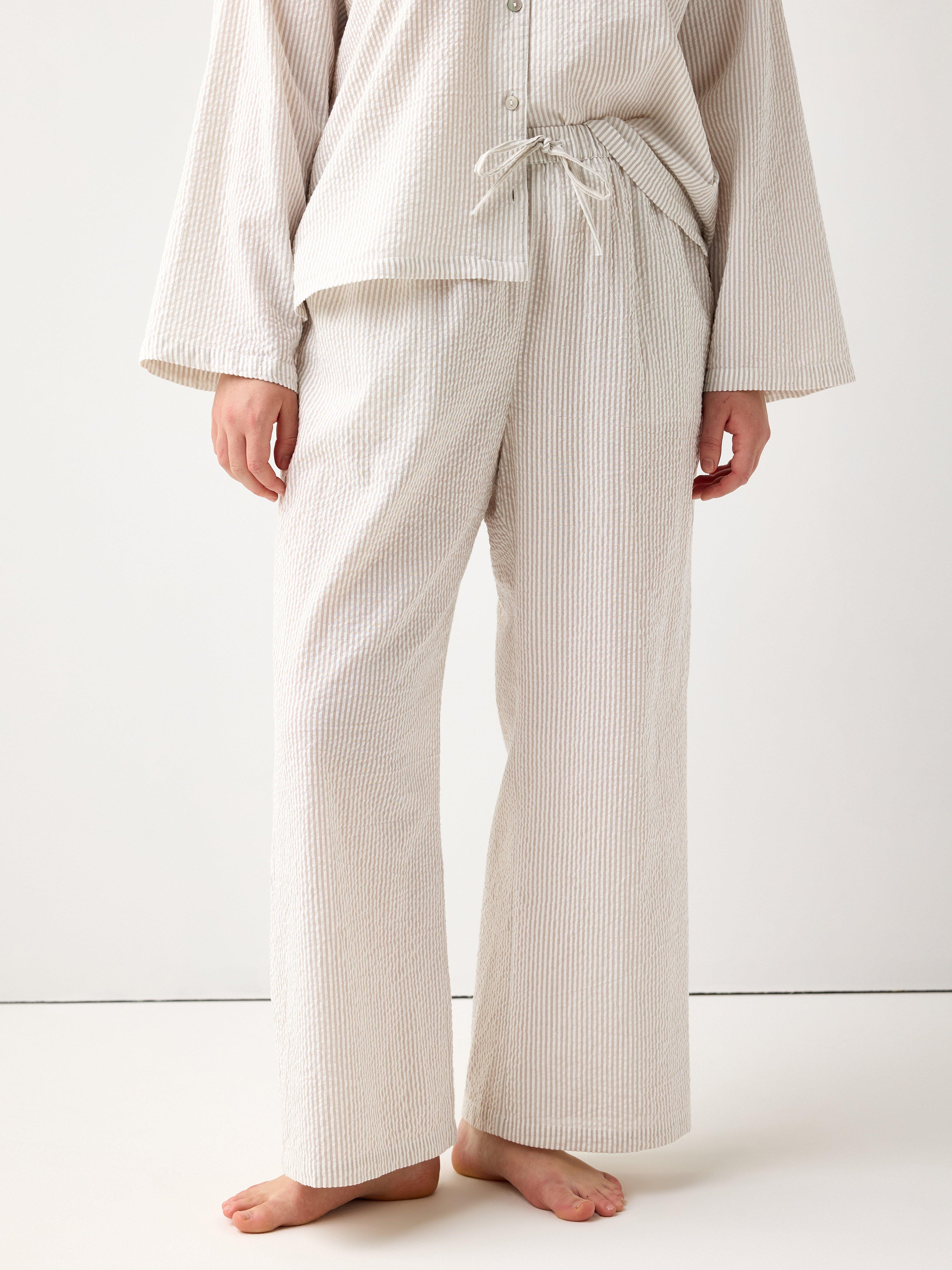 Pantalon de pyjama à motif vagues