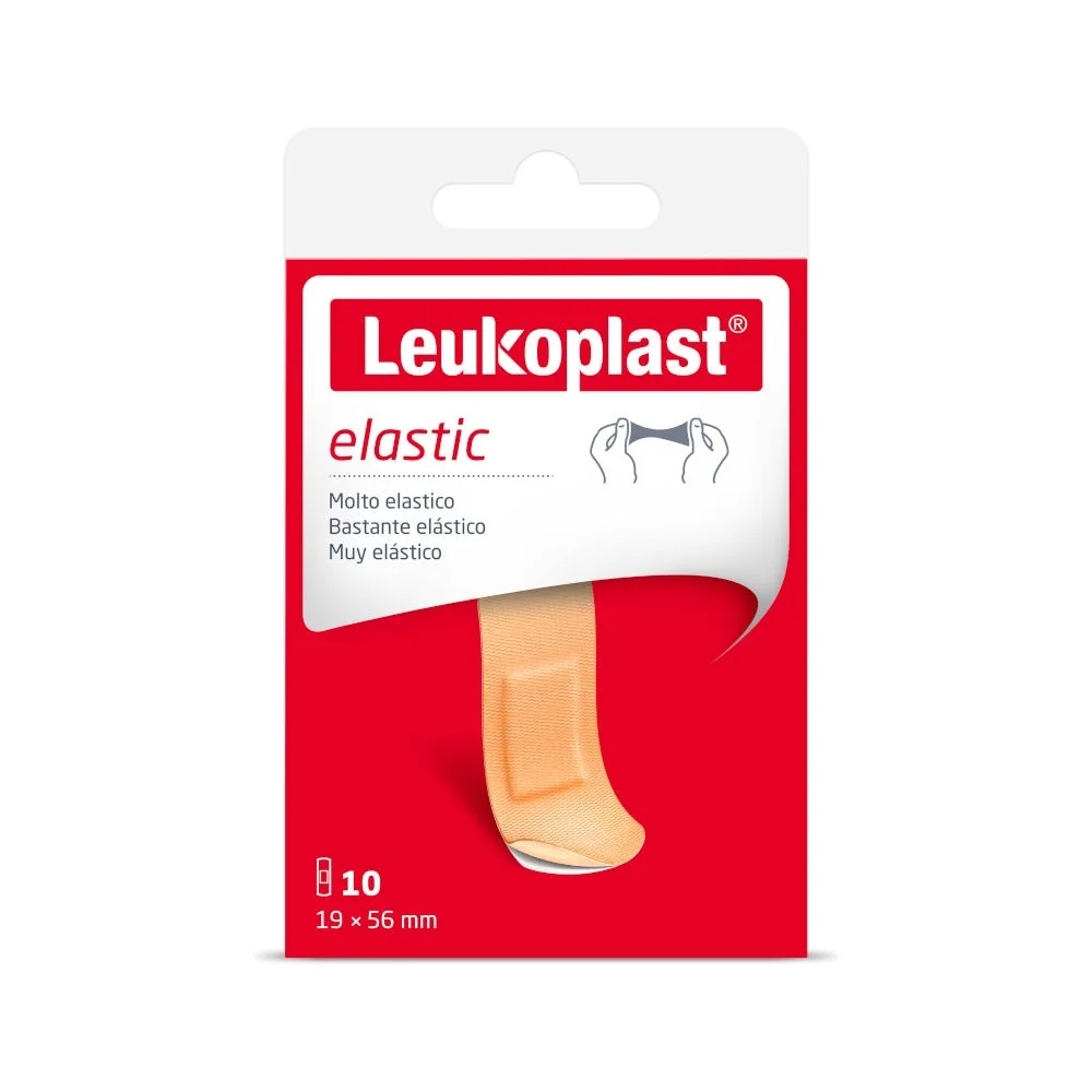 LEUKOPLAST Pansements élastiques Leukoplast 10 pièces 56x19 mm
