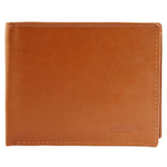 Men's wallet - EXCELLANC - Ginar - Genuine leather - Brown - Horizontal format