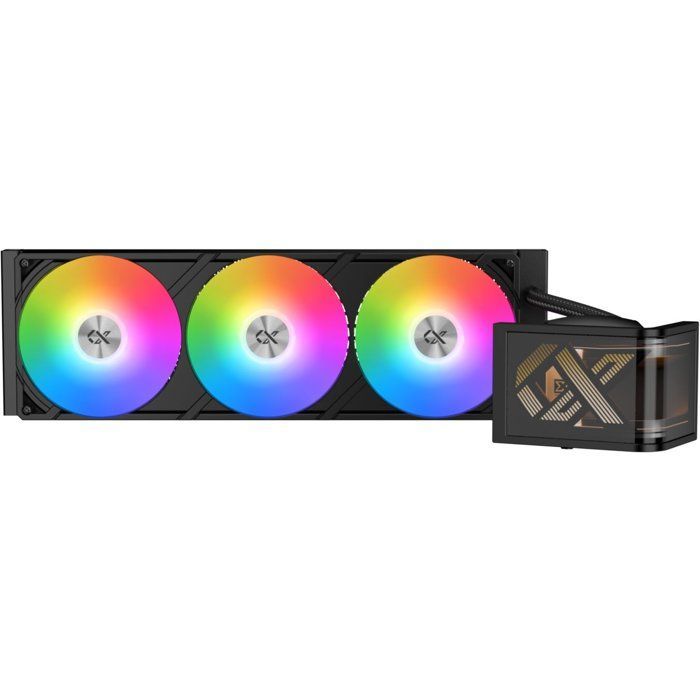 XIGMATEK Connect 360 ULTRA - EN48371 - Watercooling AIO - 3x 120 mm ARGB fans - Black