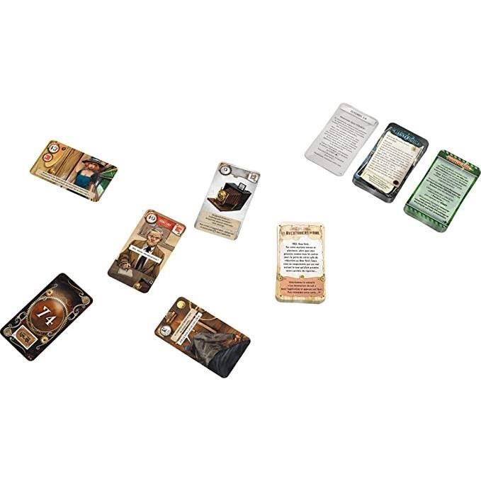 Asmodee - Vaqueros Espaciales - ¡Desbloquea!: Aventuras de juego - Desempaqueta ahora - Juego de mesa - Mayores de 10 años - De 1 a 6 jugadores - 60 min