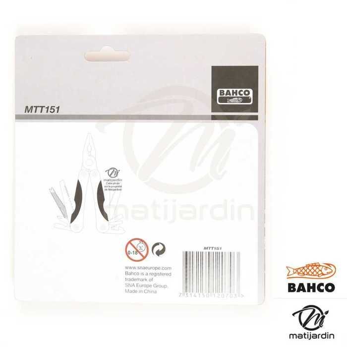 Bahco Pradines MTT151 multifunctioneel gereedschap. 18 functies. Stijl 