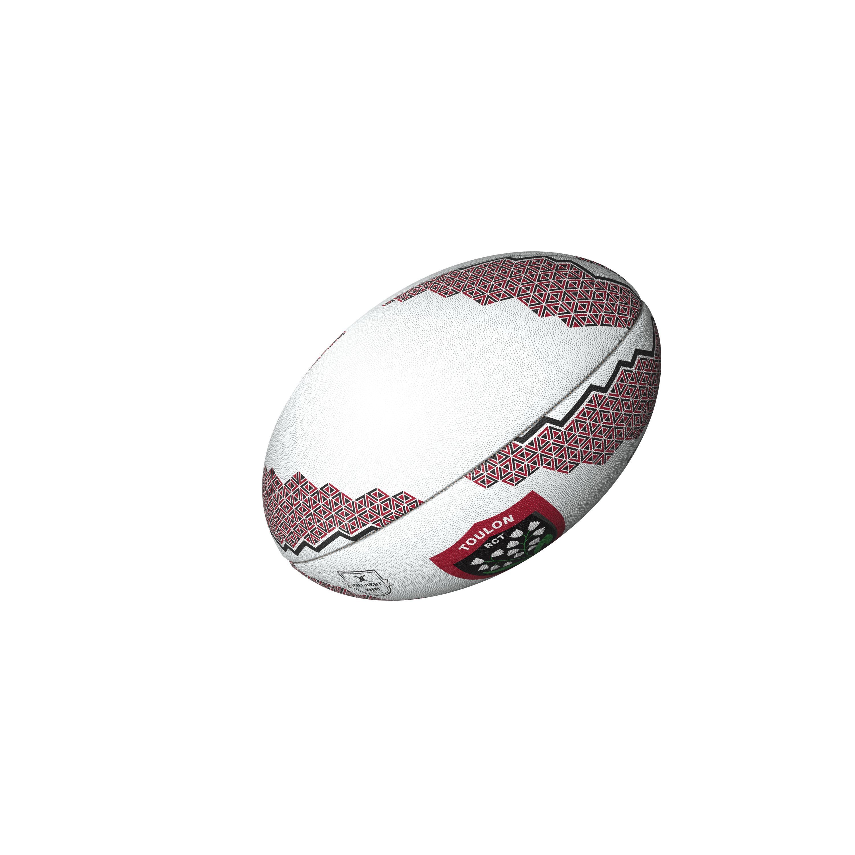 Pallone da rugby - Tolone - Sostenitore - GILBERT - Taglia 5