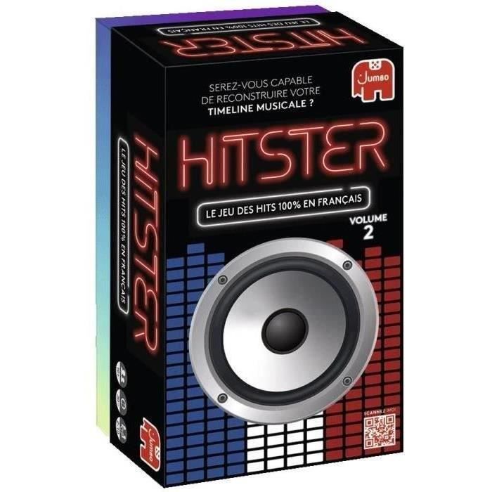 Hitster 100% Canciones Francesas - Juego de Mesa - Dujardin - Sumérgete en el mundo de la música francesa con Hitster