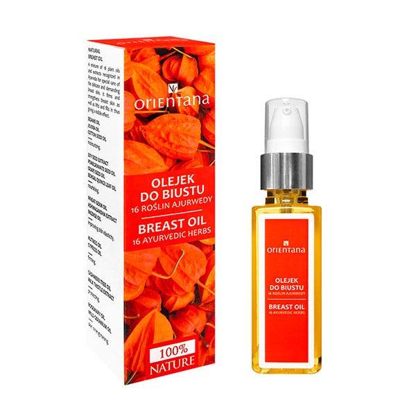 Olej na prsa 16 ájurvédských bylin | 50 ml