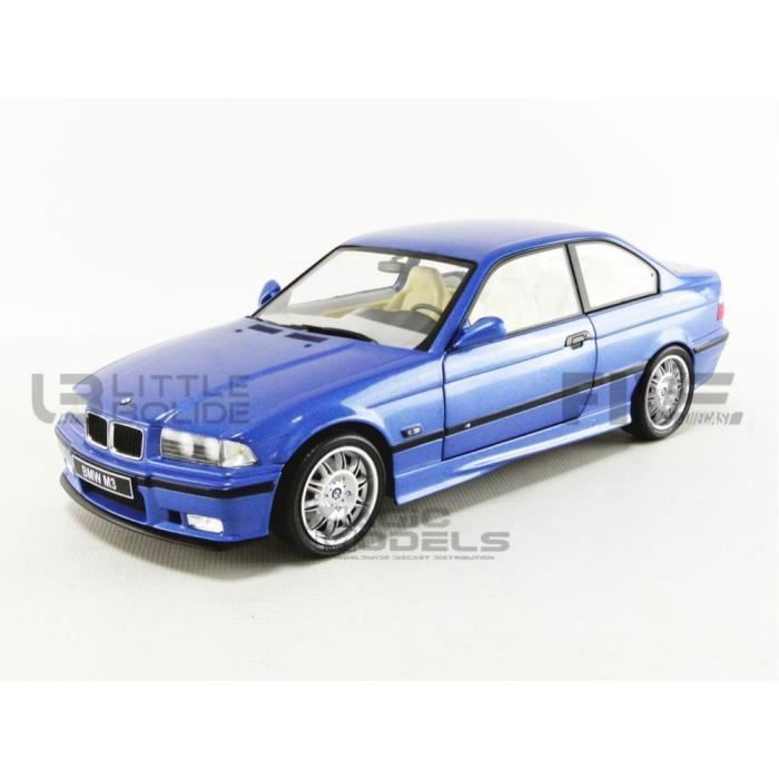 Miniature Car - SOLIDO - BMW M3 E36 - Blue - 1/18 Scale - Collectible