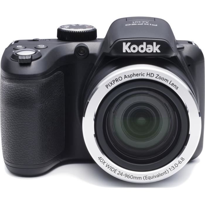 KODAK AZ401 ASTRO ZOOM Appareil photo numérique Bridge - 16 Megapixels - Zoom optique 40x - Noir