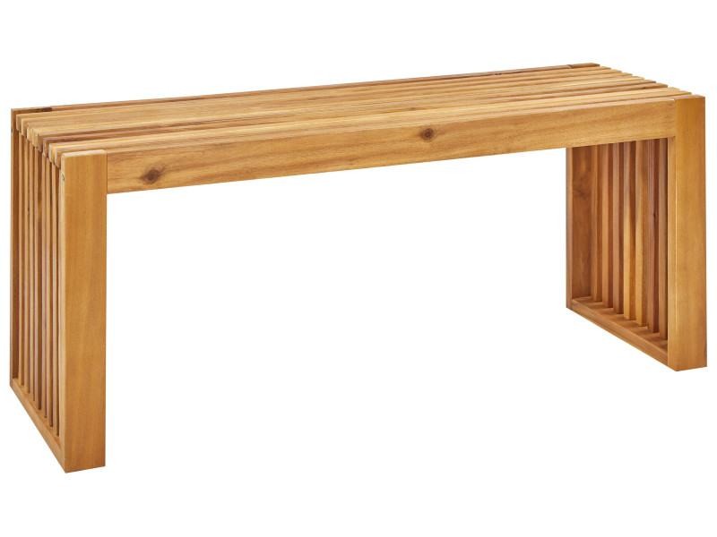 Ławka ogrodowa BELLANO 105 cm Drewno akacjowe Brązowy