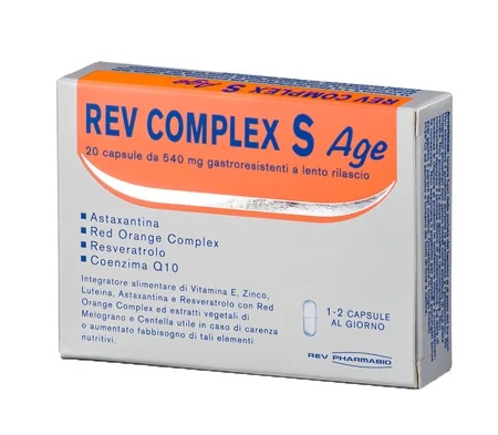 REV Rev Complex S Anti-verouderingssupplement 20 capsules
