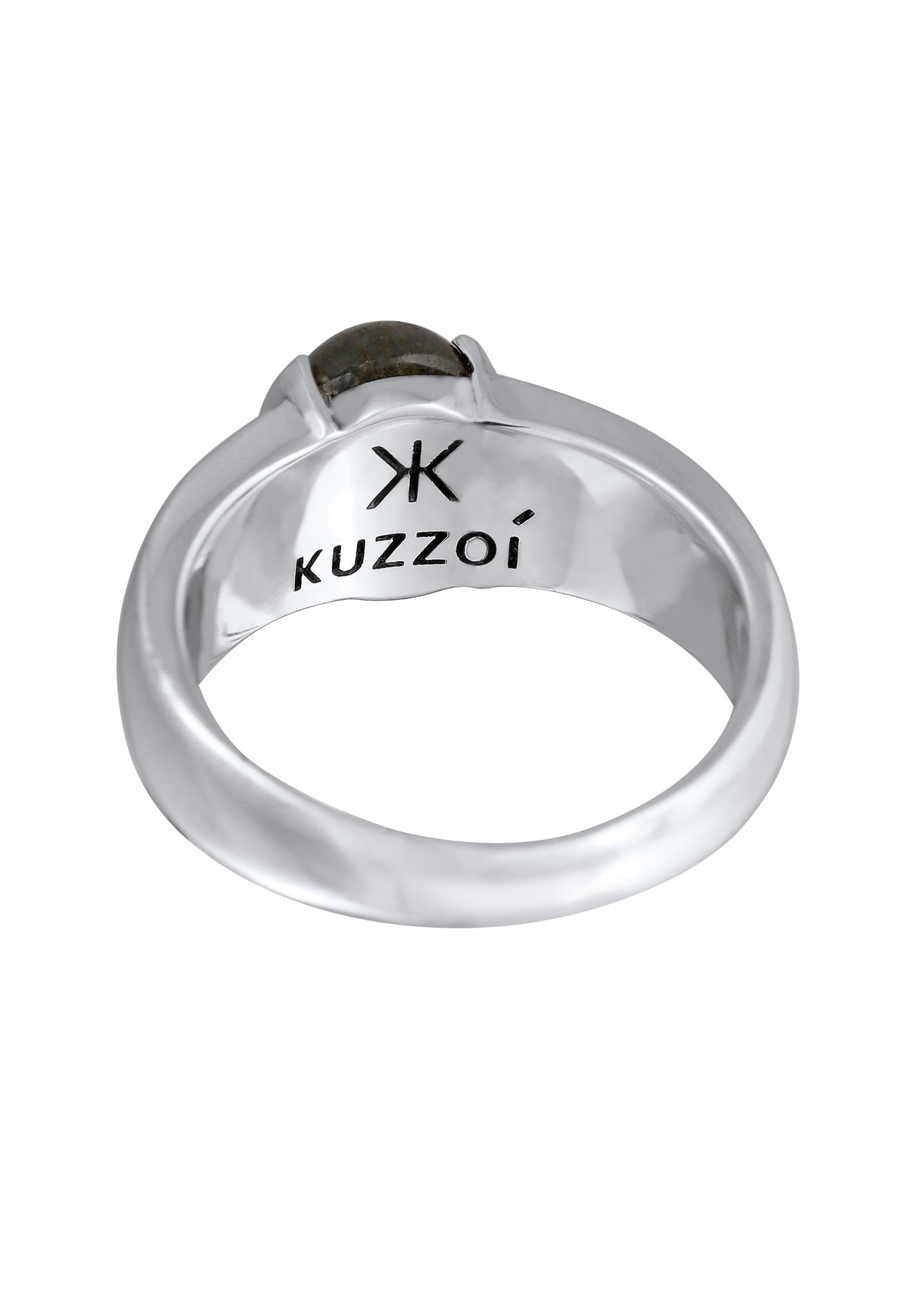 KUZZOI Hommes Elégant avec pierre précieuse Labradorite en argent sterling 925