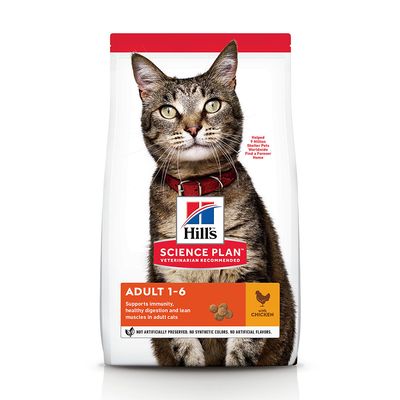 10kg Hill's Science Plan Dry Cat Food - 8kg + 2kg Free!*