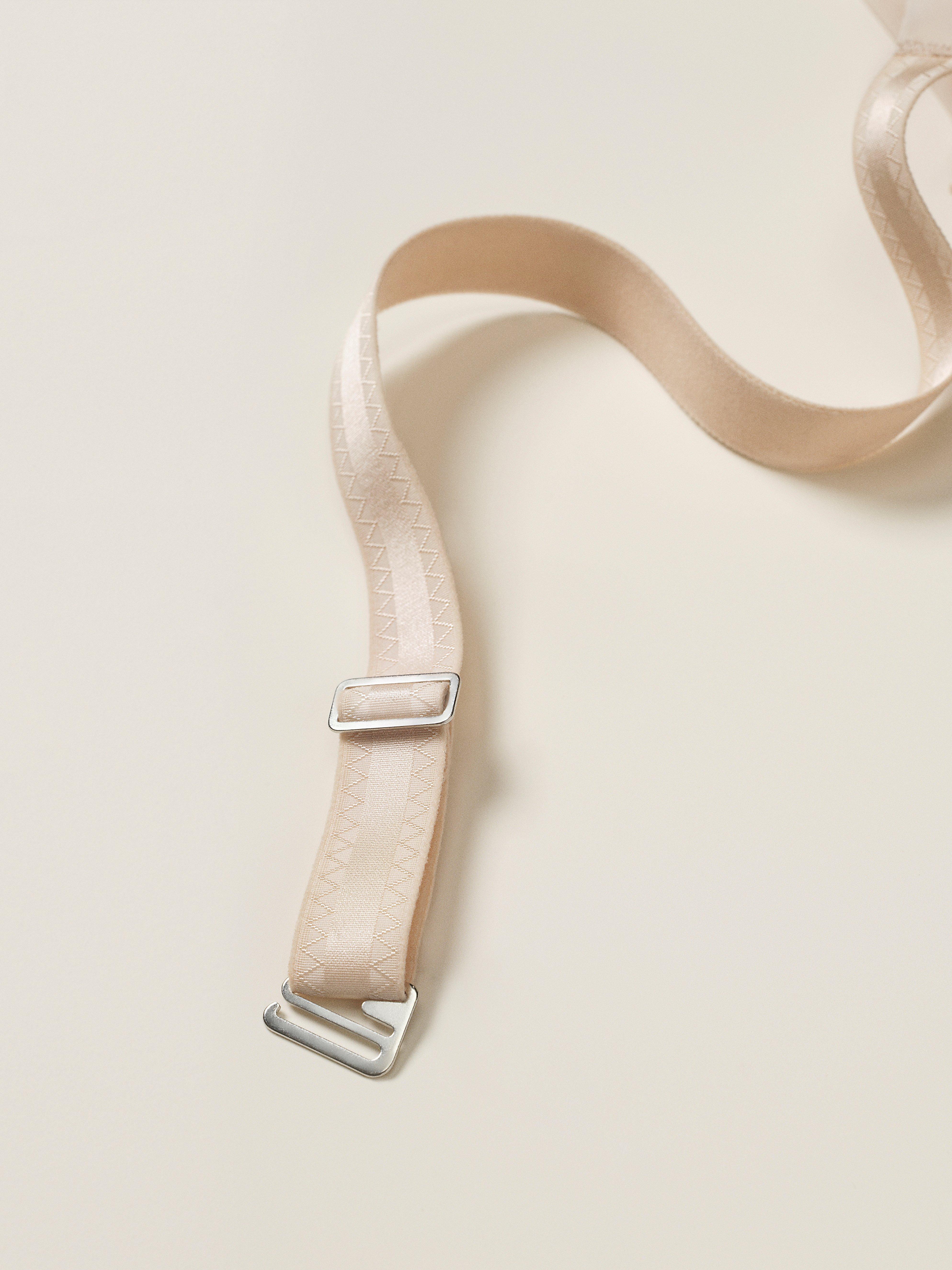 Camiseta de encaje bh – Beige intenso