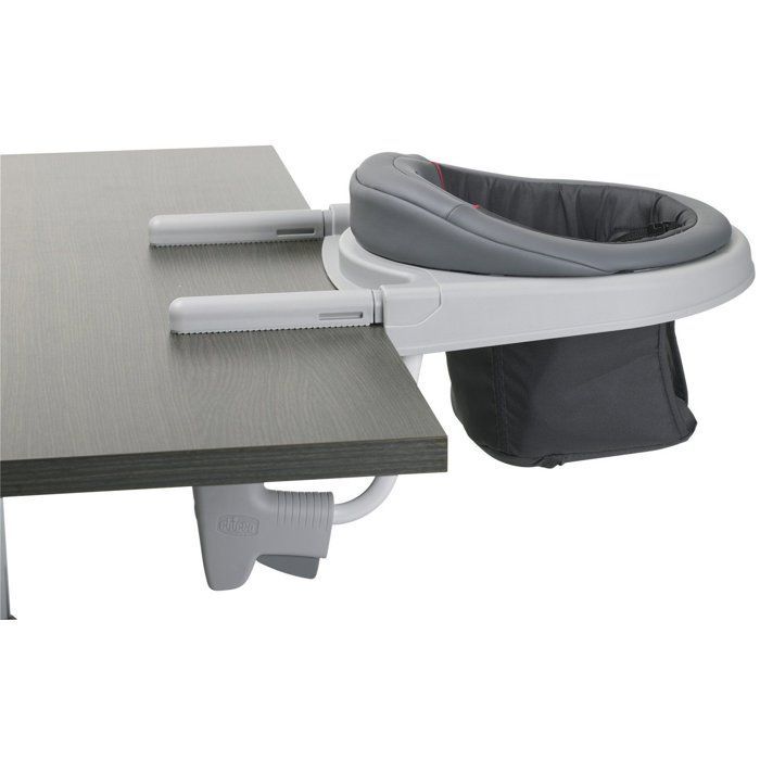 Cadeira de mesa infantil Chicco - 360° - Fixação segura - Cor pedra