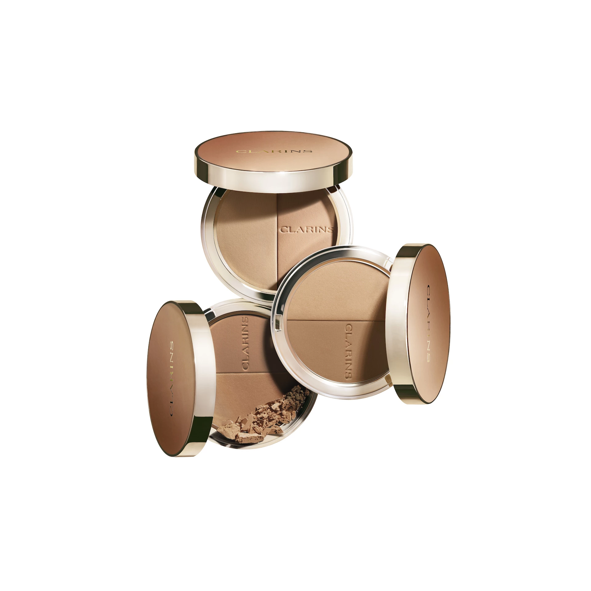 Pudră compactă Ever Bronze 03 Deep - Clarins