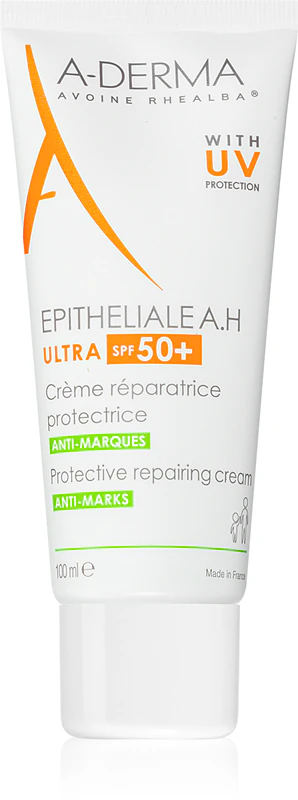 A-Derma Epitheliale AH Ultra Protective Repairing Cream, een beschermende crème voor de gevoelige huid.