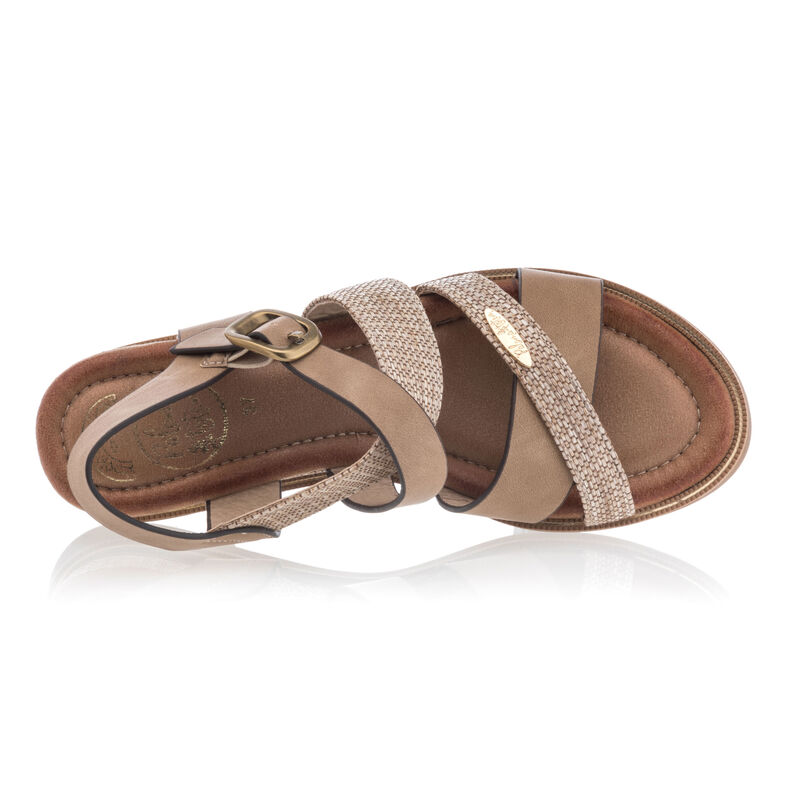 Sandales / nu-pieds Femme Beige