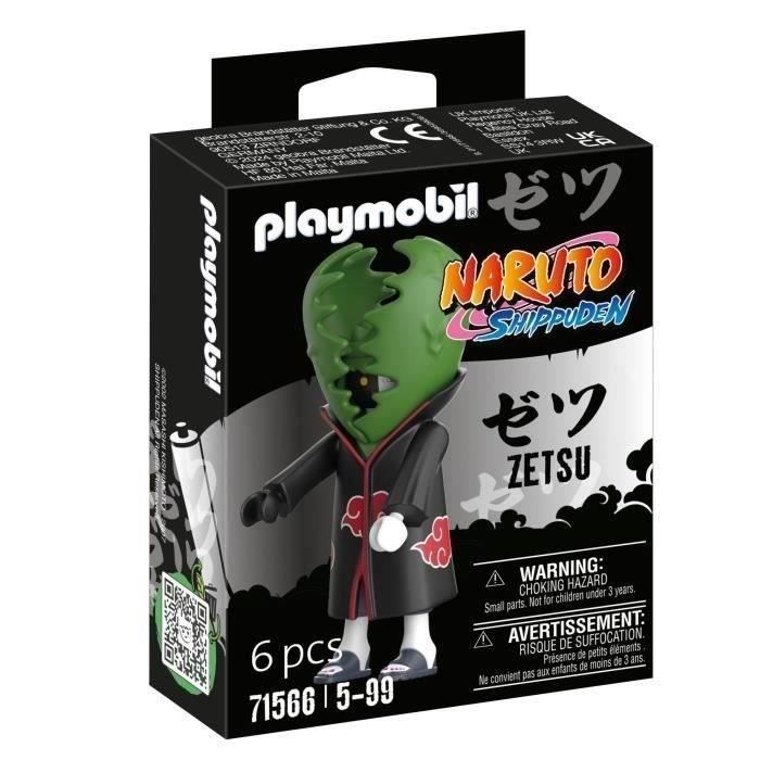 PLAYMOBIL Figurine Zetsu 71566, Naruto Shippuden, Dès 5 ans