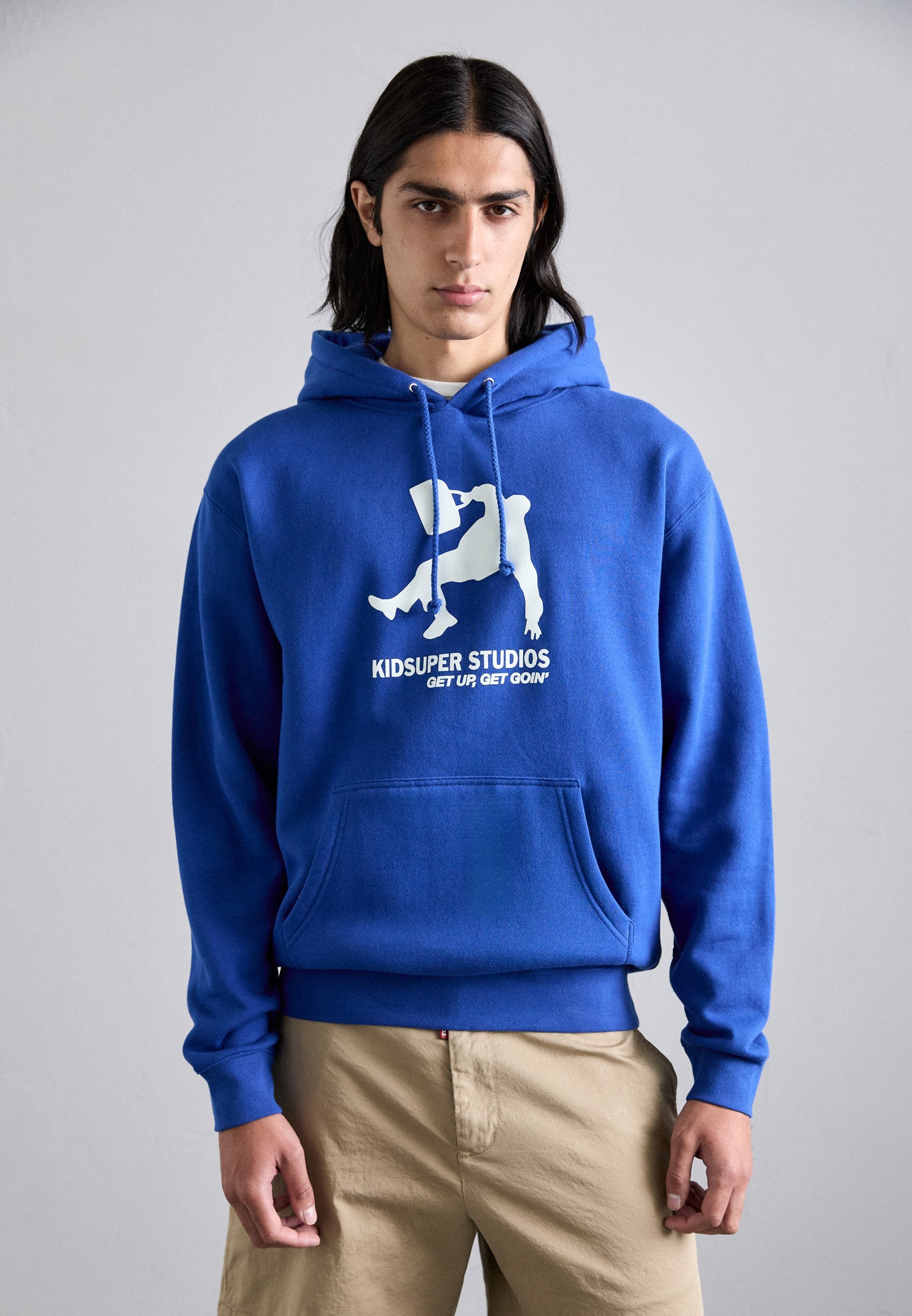 Kidsuper GET UP GET GOIN HOODIE - Hoodie - koningsblauw