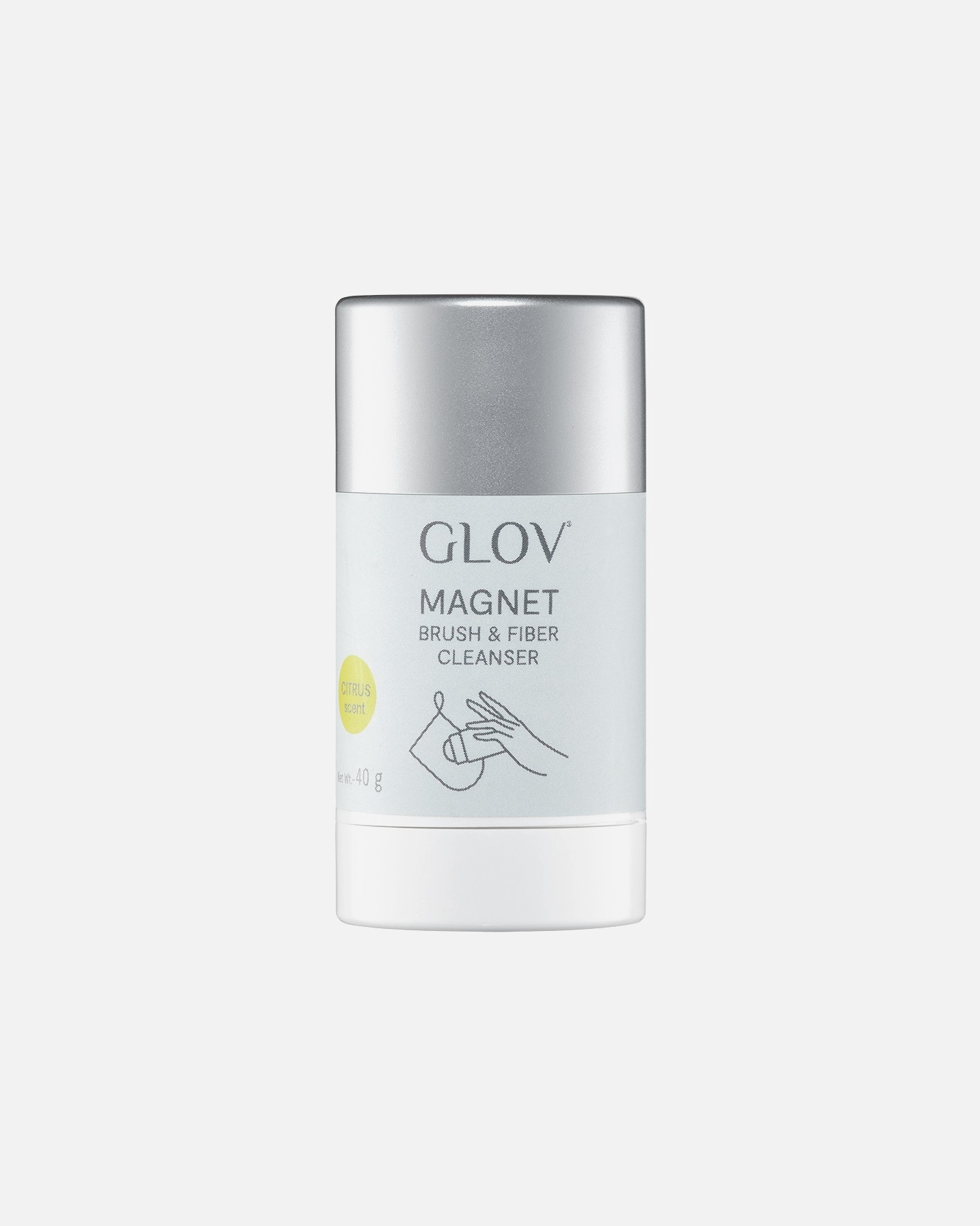 GLOV Børsterenser Magnetisk Fiberrenser - 1 stk.