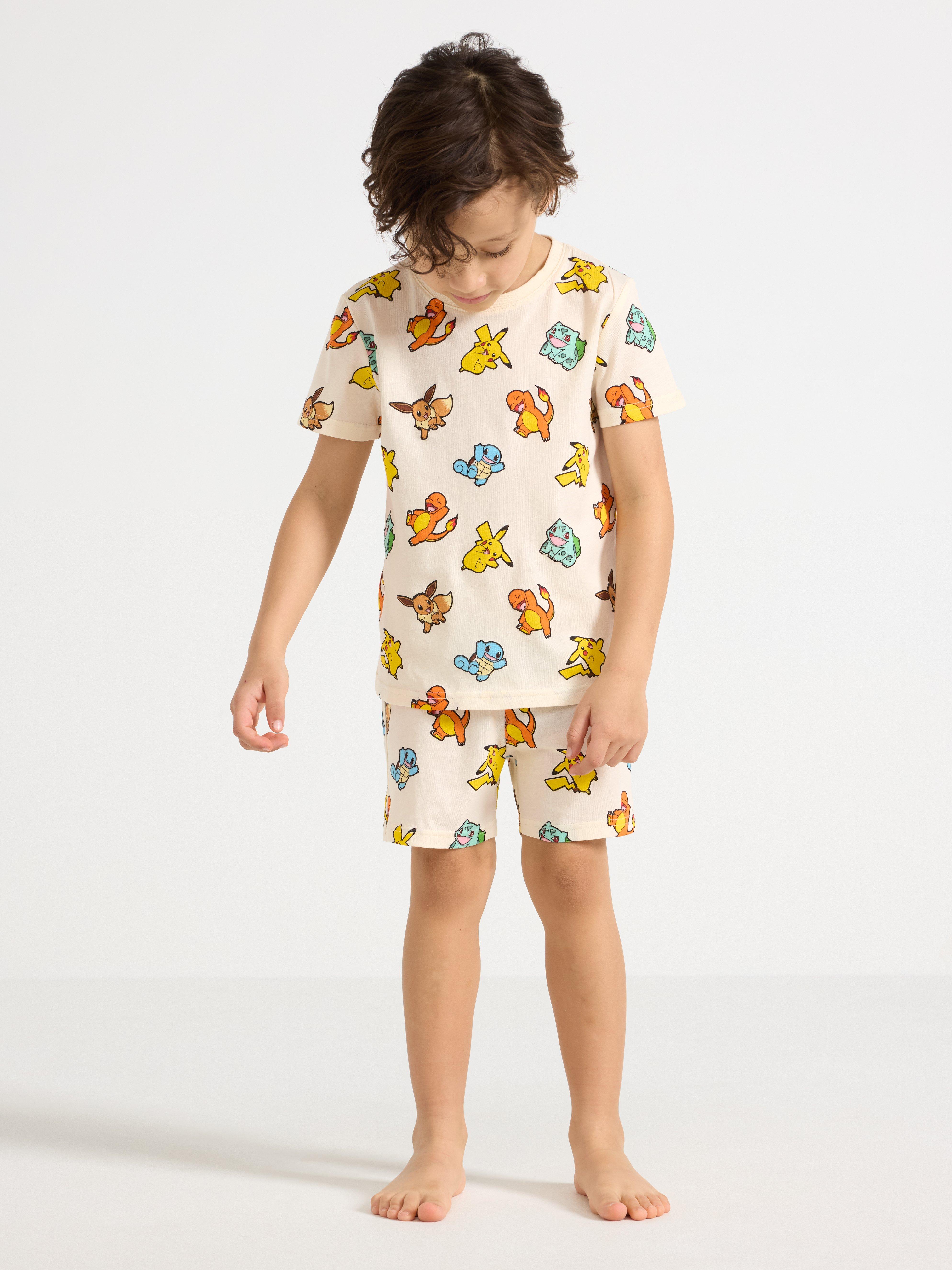 Pijama Pokémon Branco