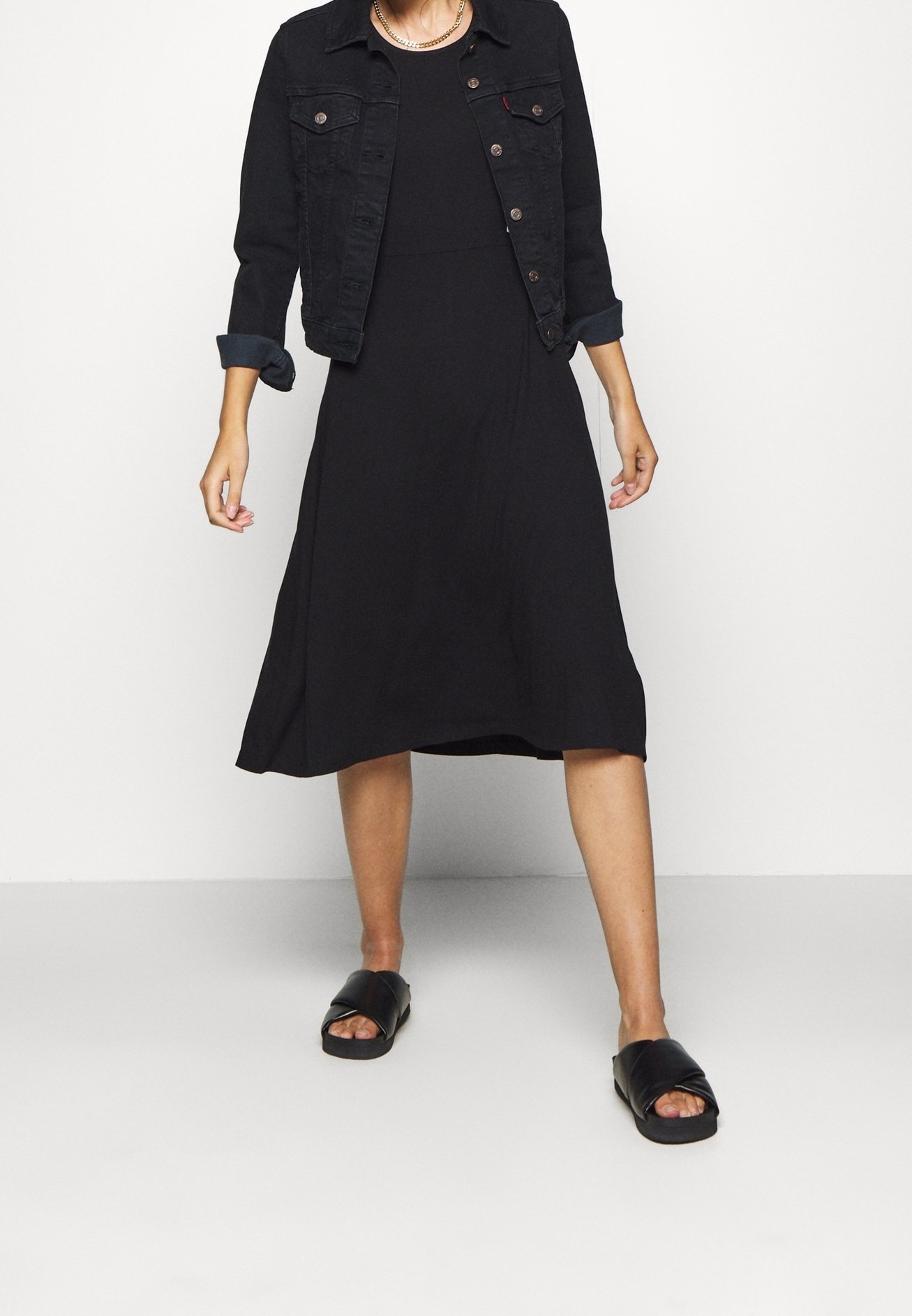 Zign Jersey jurk - zwart