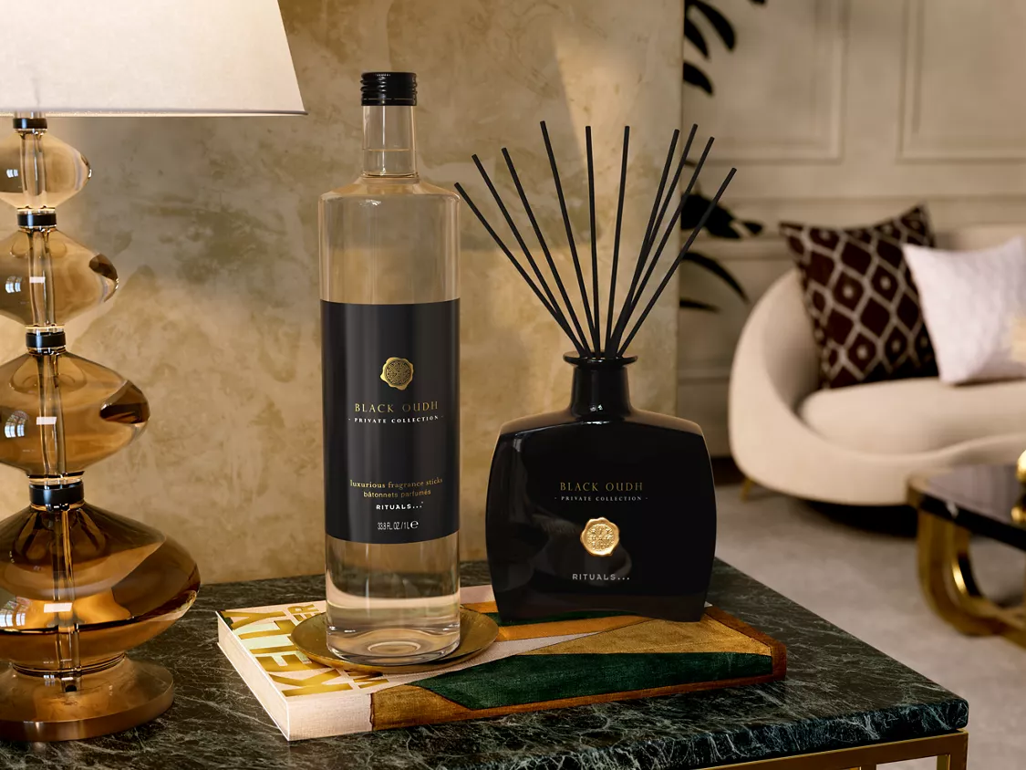 Recambio de varitas aromáticas de oud negro