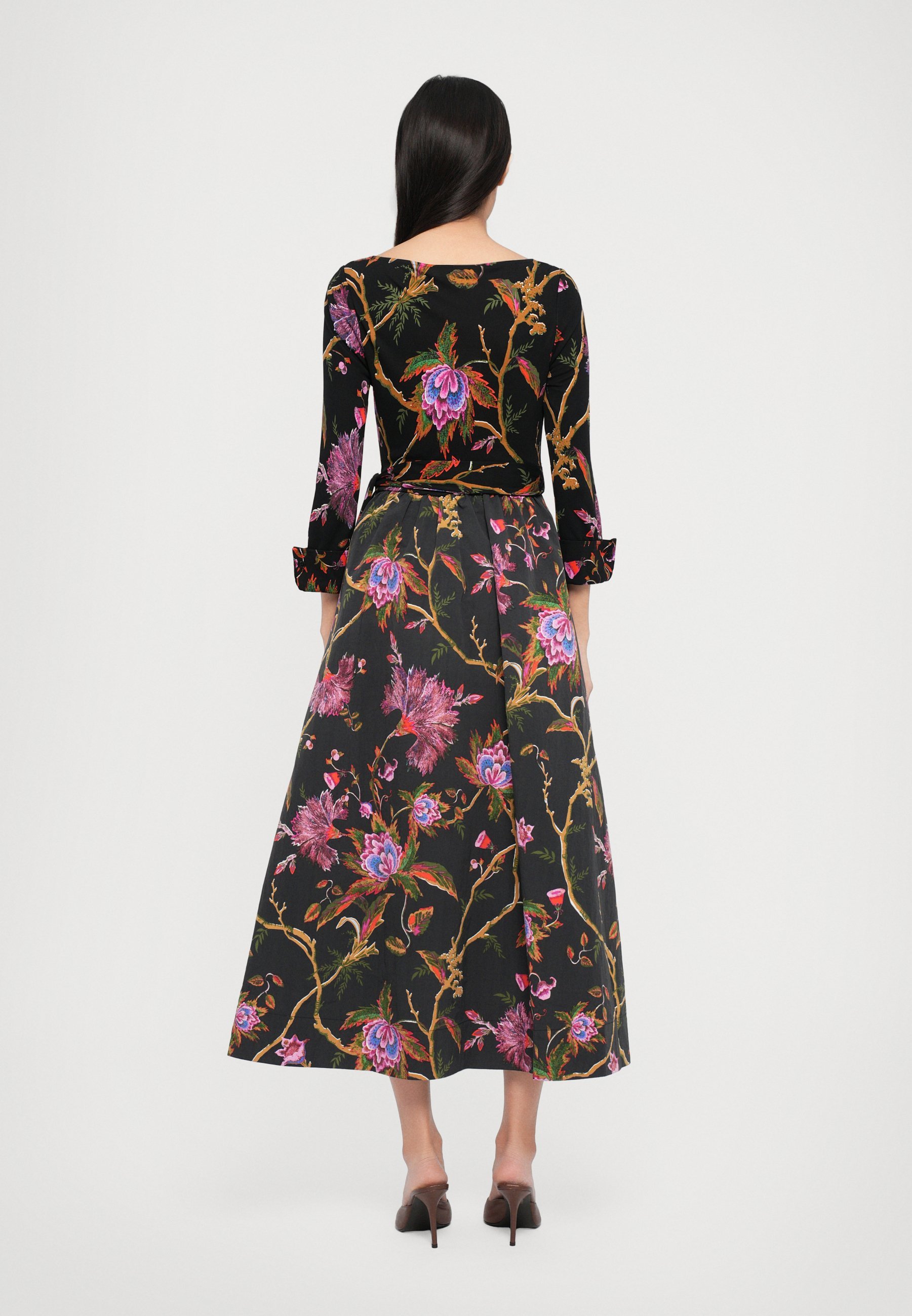 Robe portefeuille ballerine Diane von Furstenberg - Robe de jour - Noir Serenissima