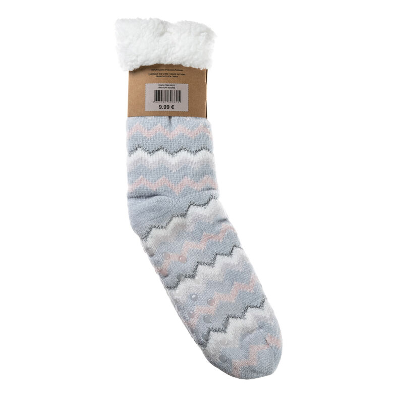 Chaussettes et collants Femme Gris