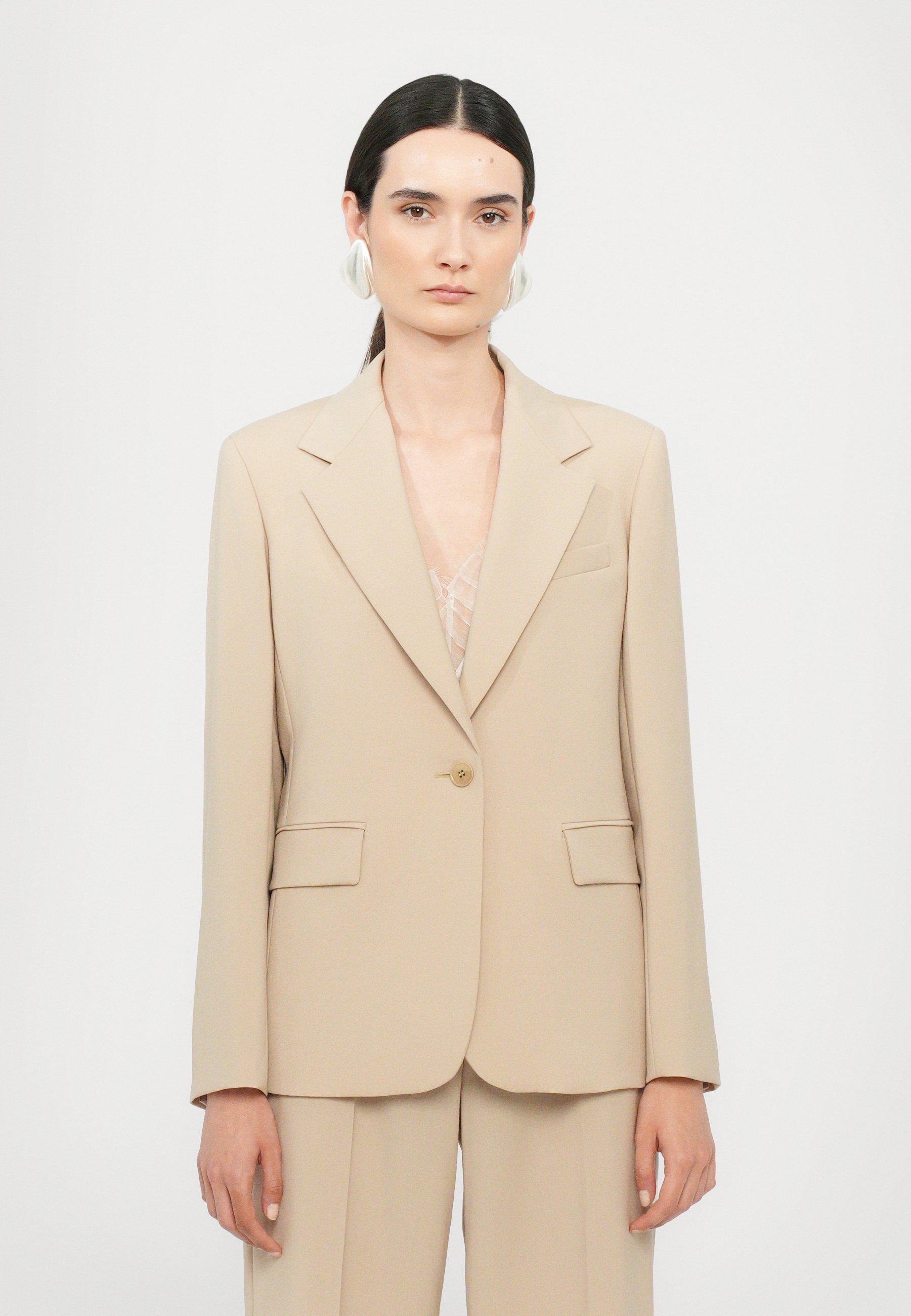 WEEKEND MaxMara LAMINE - Blazer - beige
