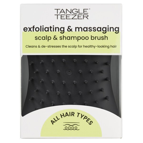 Tangle Teezer galvas ādas birste<br>melna