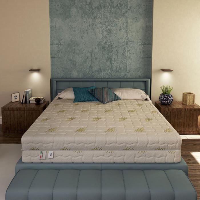 Colchón PREMIUM 120x190 cm, espuma viscoelástica de 9 zonas - 25 cm