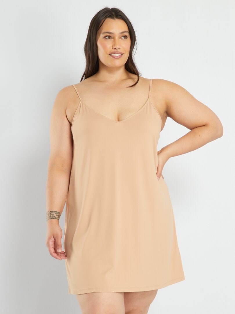 Deslizante para deslizar debajo de la ropa - BEIGE