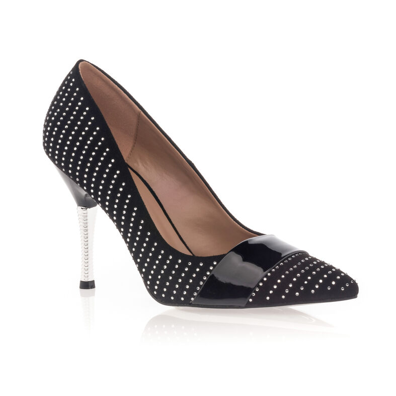 Zapatos de tacón negros para mujer