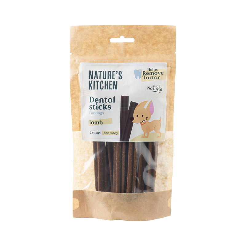Tandenstokjes 120 g Lam Nature's Kitchen