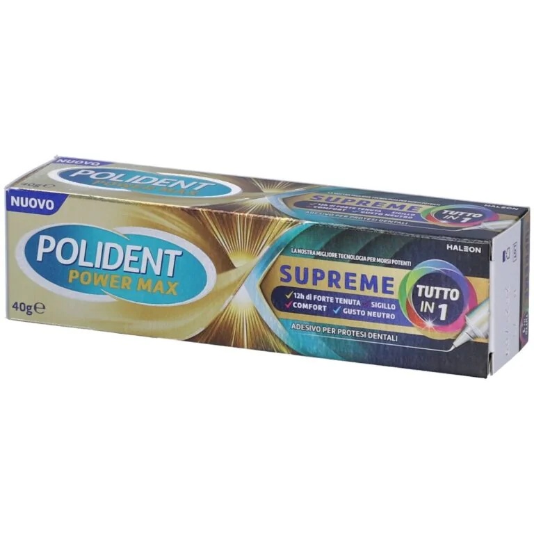 POLIDENT Polident Power Max Supreme 40G Super Hold