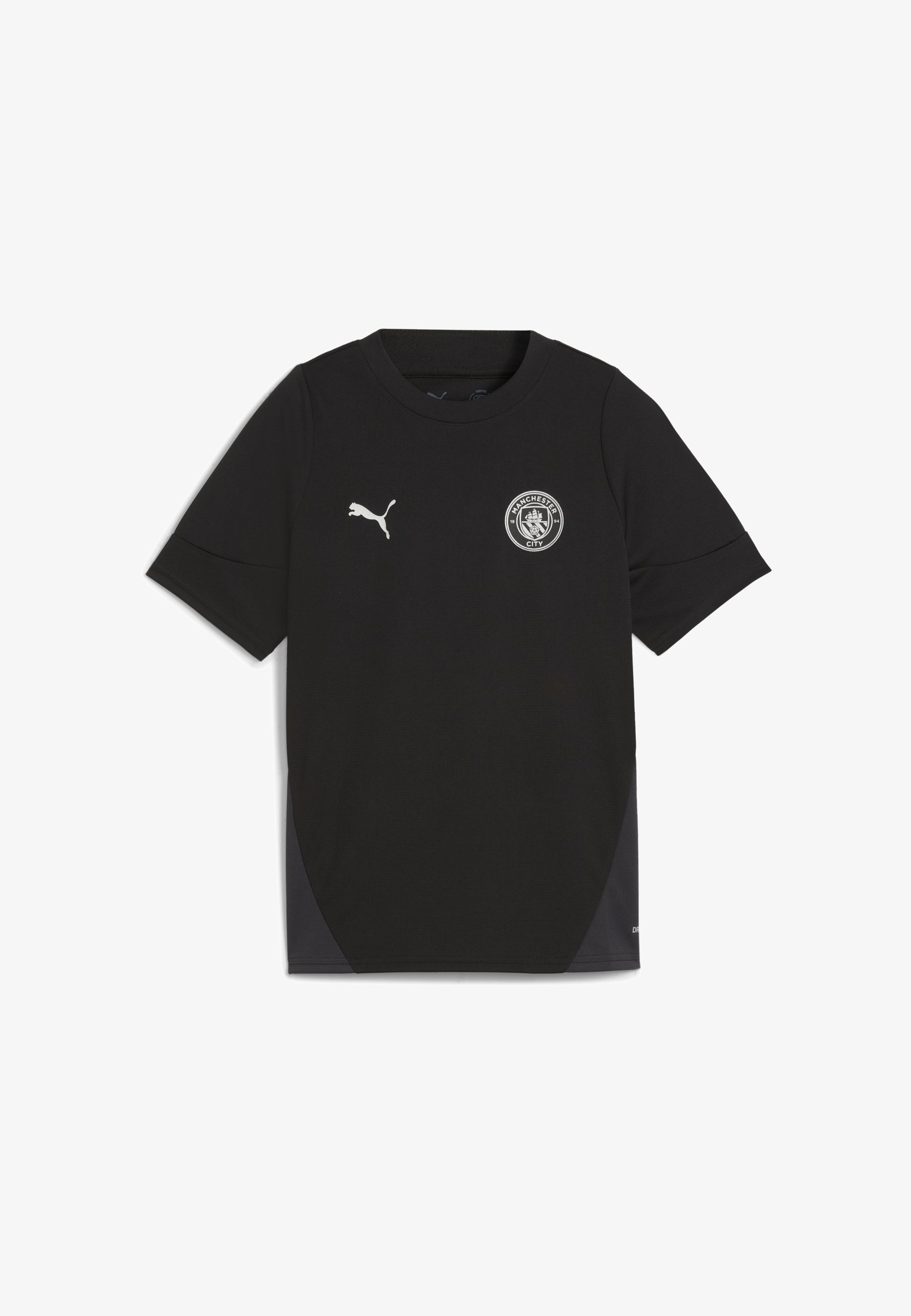 Puma MANCHESTER CITY - Sport T-shirt - zwart zilver